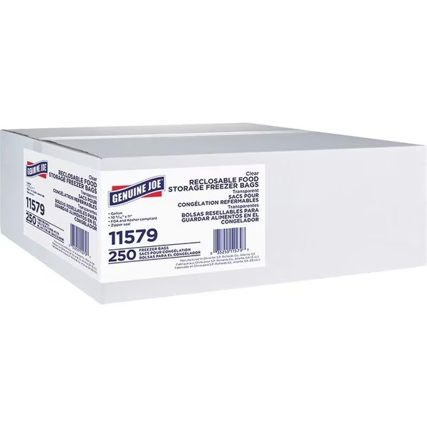 1 gal Freezer Storage Bags, Genuine Joe, Mfr#: GJO11579CT